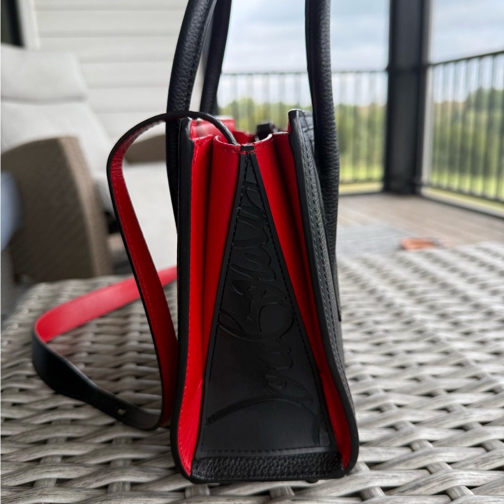 Christian Louboutin Mini Hand/crossbody Bag Black Leather - Picture 3 of 6